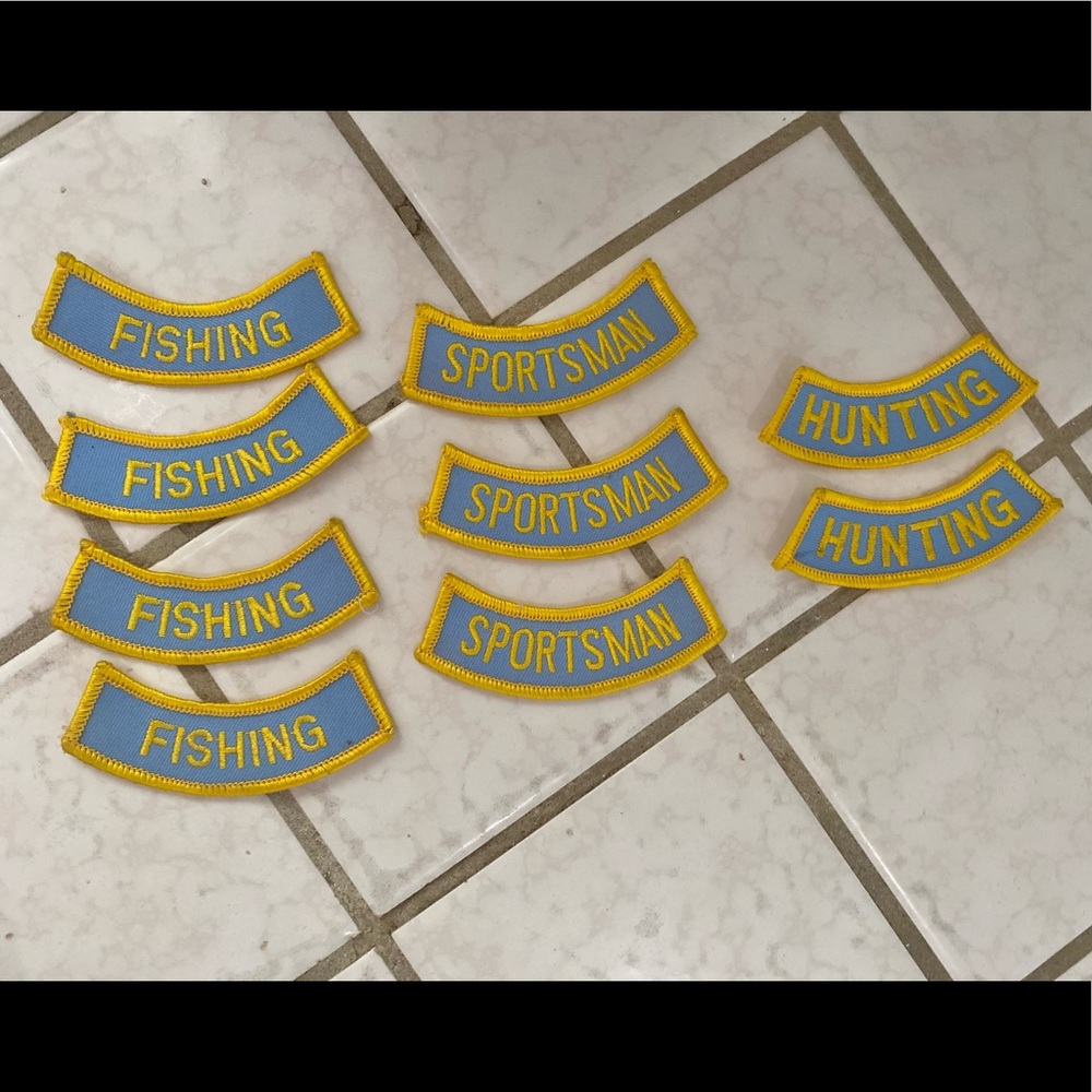 Vintage Boy Scout vest badges